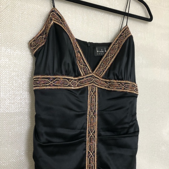 Nicole Miller Little Black Dress LBD Free Shipping - Picture 5 of 5